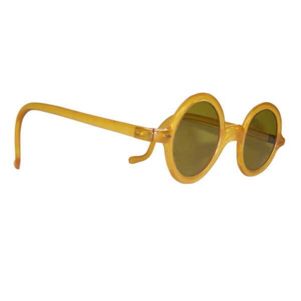 Original 1930/40s sunglasses with original flat green glass lenses - Image 2