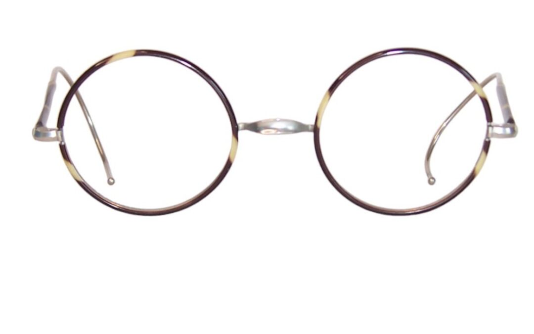 Nickel Silver and Tortoise 1940s spectacles