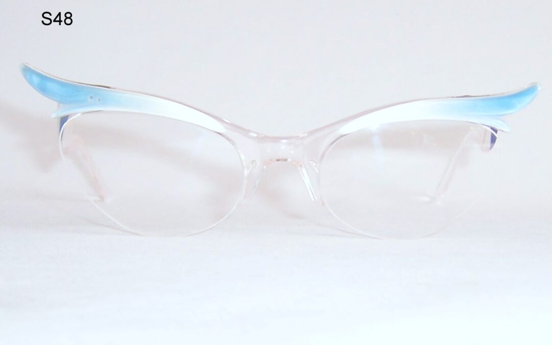 Exaggerated 1950/60’s Brow line Supra Spectacles