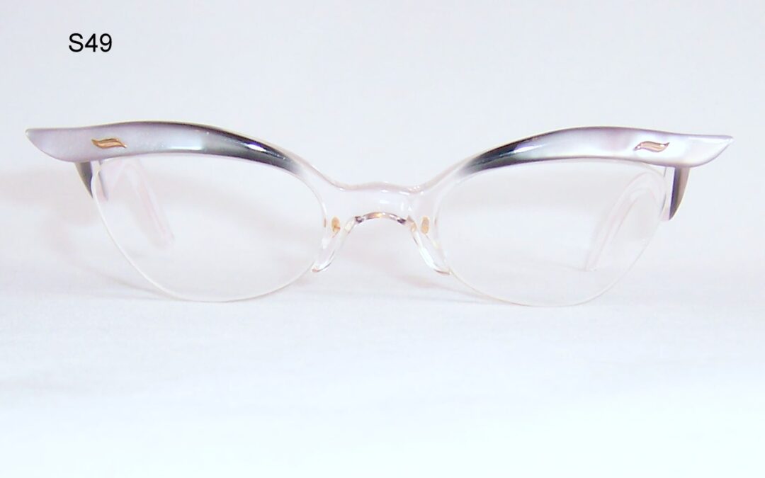 Exaggerated 1950/60’s Brow line Supra Spectacles