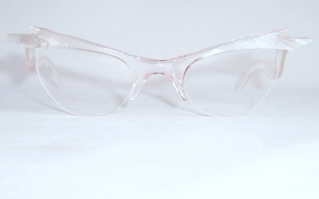 Exaggerated 1950/60’s Brow line Supra Spectacles