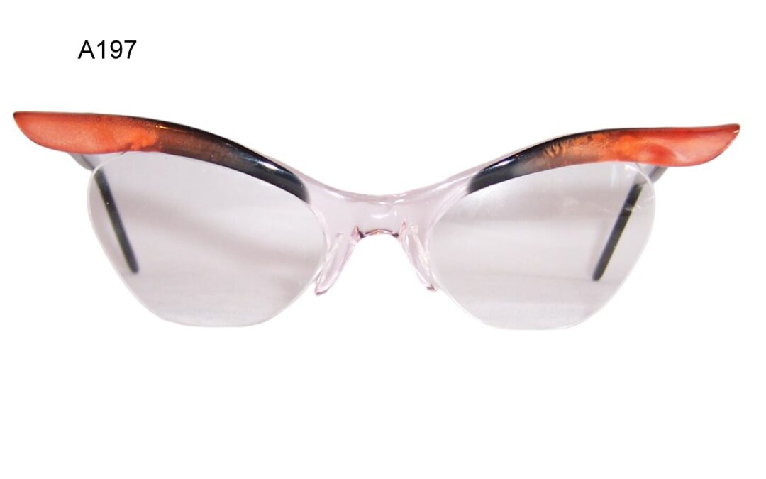 Exaggerated 1950/60’s Brow line Supra Spectacles