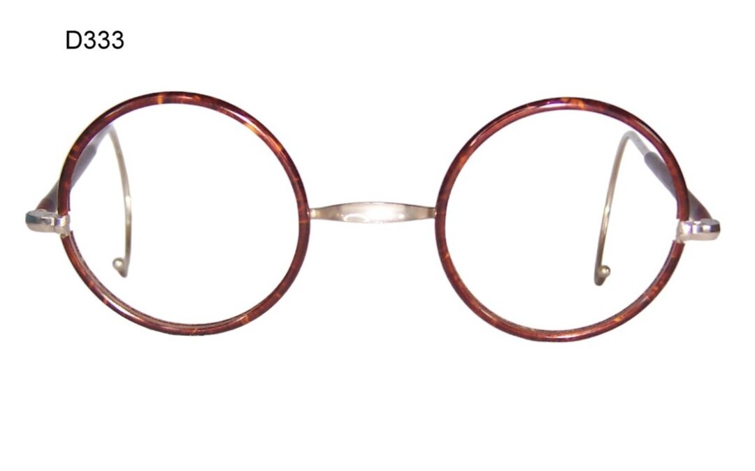 Nickel Silver and Tortoise 1940s spectacles