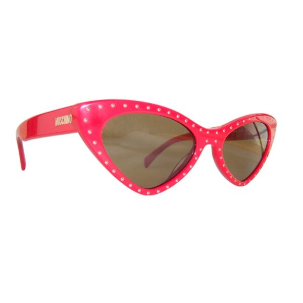 Moschino MOS006/S Red Gold Sunglasses - Image 2