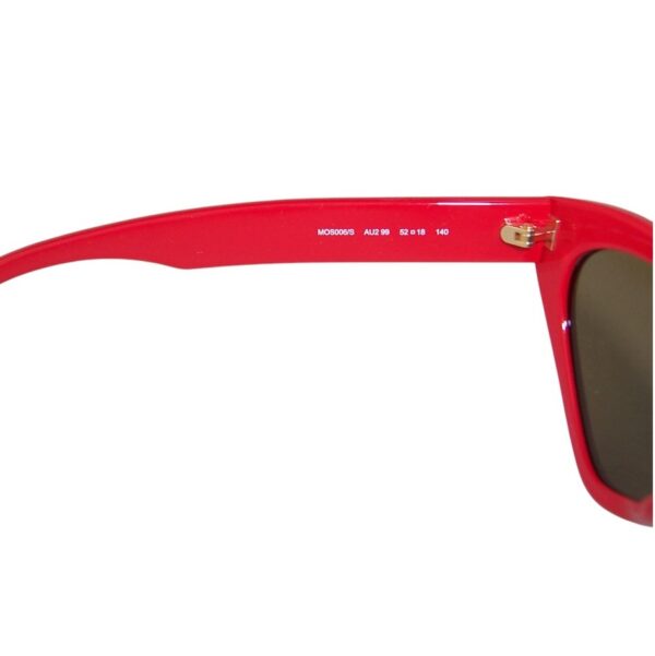 Moschino MOS006/S Red Gold Sunglasses - Image 4