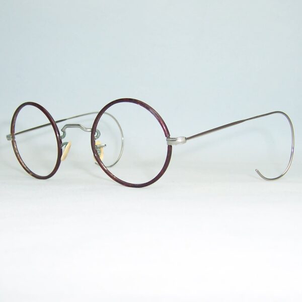 Nickel 1920/40s Deco Spectacles - Image 3