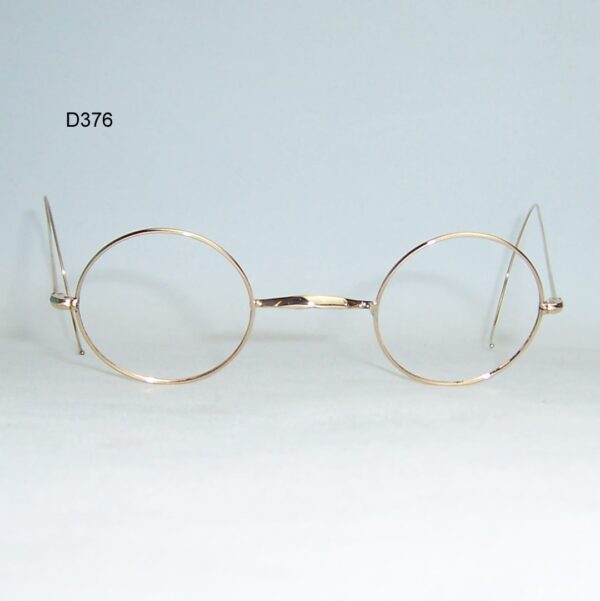 Gold Filled 1920/40s Deco Spectacles - wide bridge