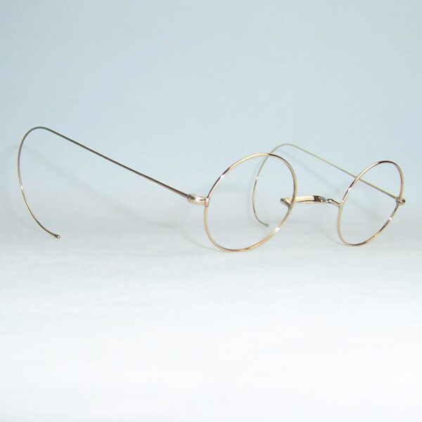 Gold Filled 1920/40s Deco Spectacles - wide bridge - Image 2