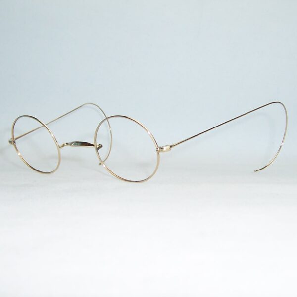 Gold Filled 1920/40s Deco Spectacles - wide bridge - Image 3