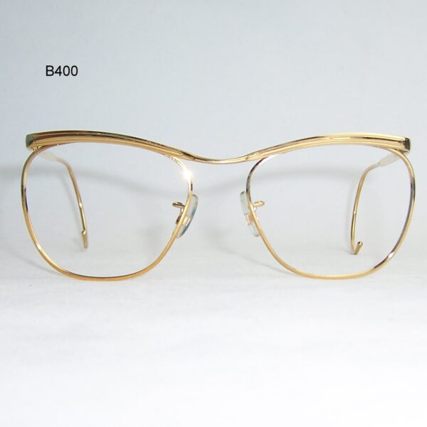 Gold filled 20th century quadra spectacles by Algha - Dominor Sport