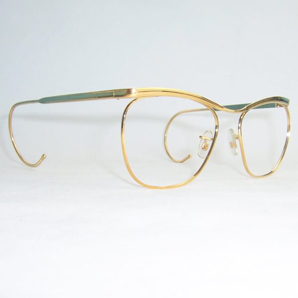 Gold filled 20th century quadra spectacles by Algha - Dominor Sport - Image 2