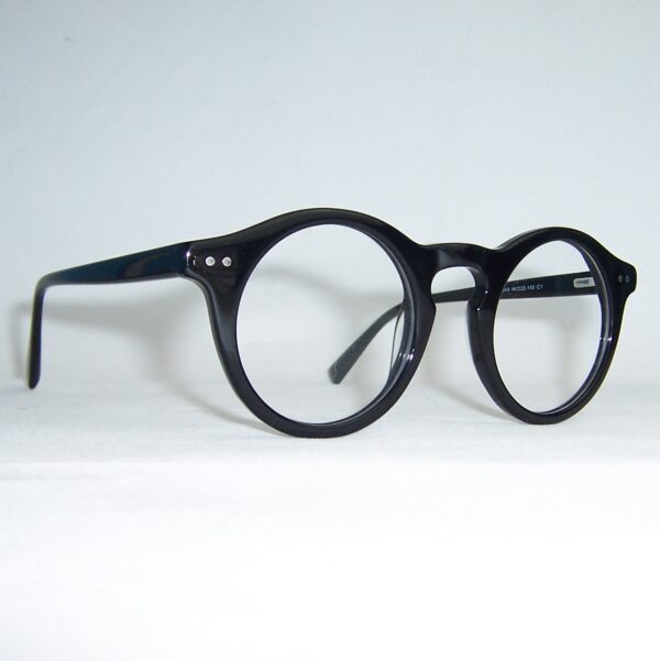 Black 1940/50s Keyhole Round style - Ideal theatre/film/reenactors frame - larger style - Image 2