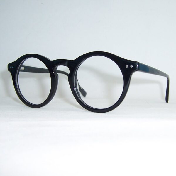 Black 1940/50s Keyhole Round style - Ideal theatre/film/reenactors frame - larger style - Image 3