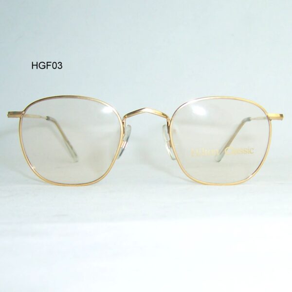 Gold filled 20th century quadra spectacles by Algha