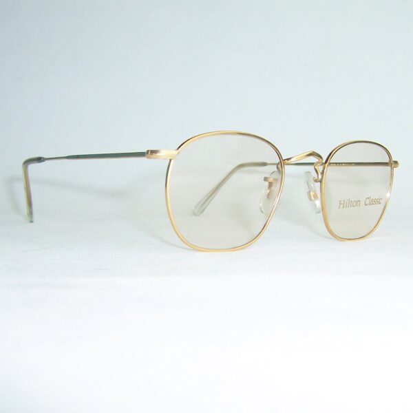 Gold filled 20th century quadra spectacles by Algha - Image 3