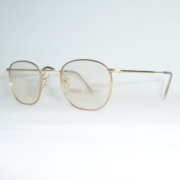 Gold filled 20th century quadra spectacles by Algha - Image 2