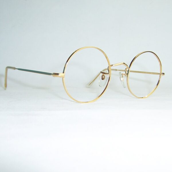 BOIC Gold filled 20th century round spectacles by Algha - Image 2