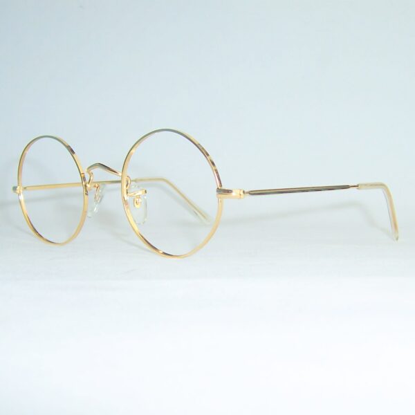 BOIC Gold filled 20th century round spectacles by Algha - Image 3