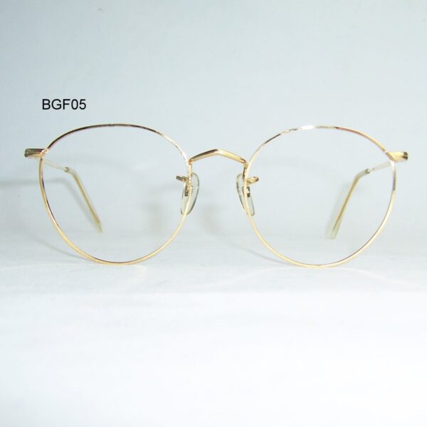 BOIC Gold filled 20th century pantoscopic spectacles by Algha