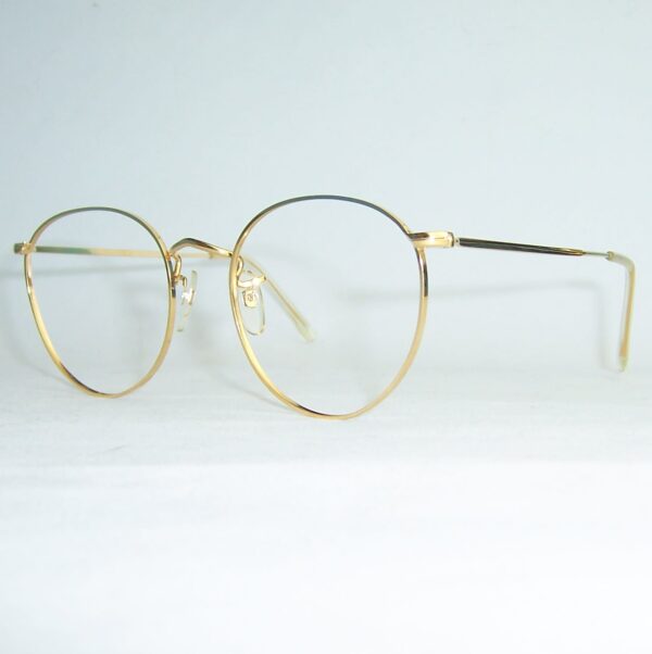 BOIC Gold filled 20th century pantoscopic spectacles by Algha - Image 3