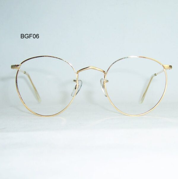 BOIC Gold filled 20th century pantoscopic spectacles by Algha